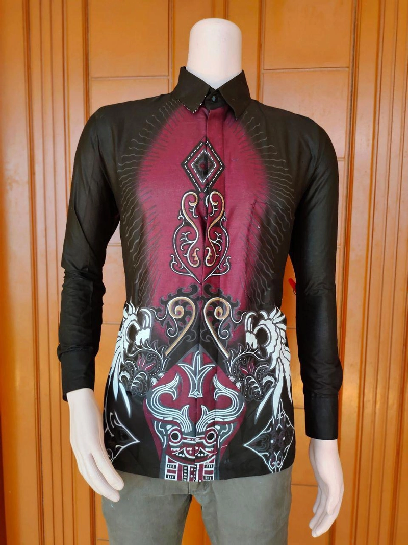 Product image Ks muslim fashion - Batik Coupel Kemeja Dan Gamis Standar Dan Jumbo motif Toba L Kemeja toba