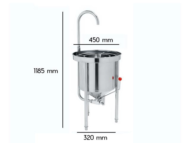 Product image SATMESIN - Rice Bean Washer RBW-25 Fomac 25 Liter TANPA PACKING KAYU STANDAR