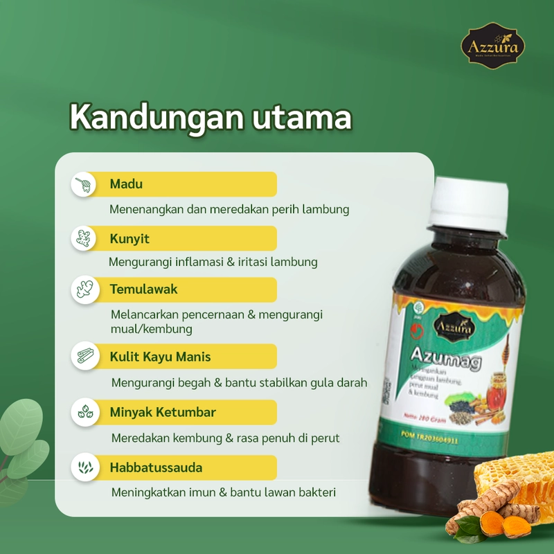 Product image Madu Azzura - Madu Azumag 280 Gram Madu