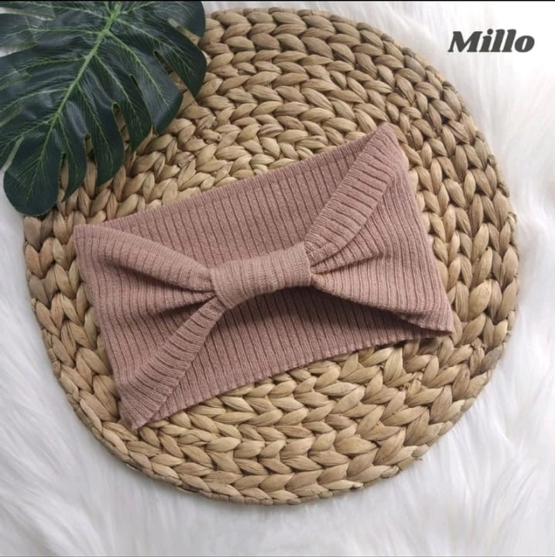 Product image ALMIRA STORE - Ciput Bando Polos Bahan Rajut Premium All Size Milo