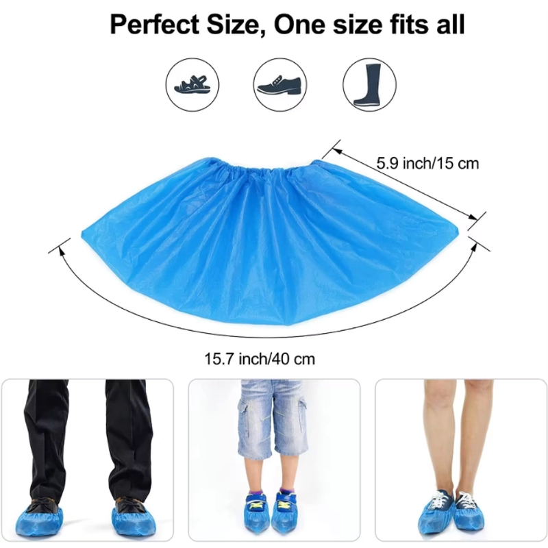 Product image KAMJE Jas Hujan Sarung Cover Pelindung Sepatu Anti Air Sekali Pakai KMJ217 KMJ217 KMJ217