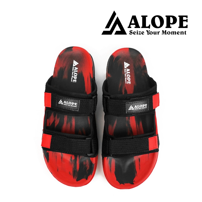 Product image ALOPE OFFICIAL - ALOPE - BUY 1 GET 1 SANDAL SELOP JARVIS TERSEDIA 2 VARIAN WARNA 39 MERAH