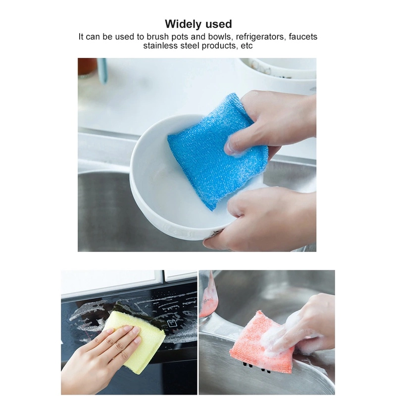 Product image Rumahkita - Spons cuci Piring warna warni 4in1 Random