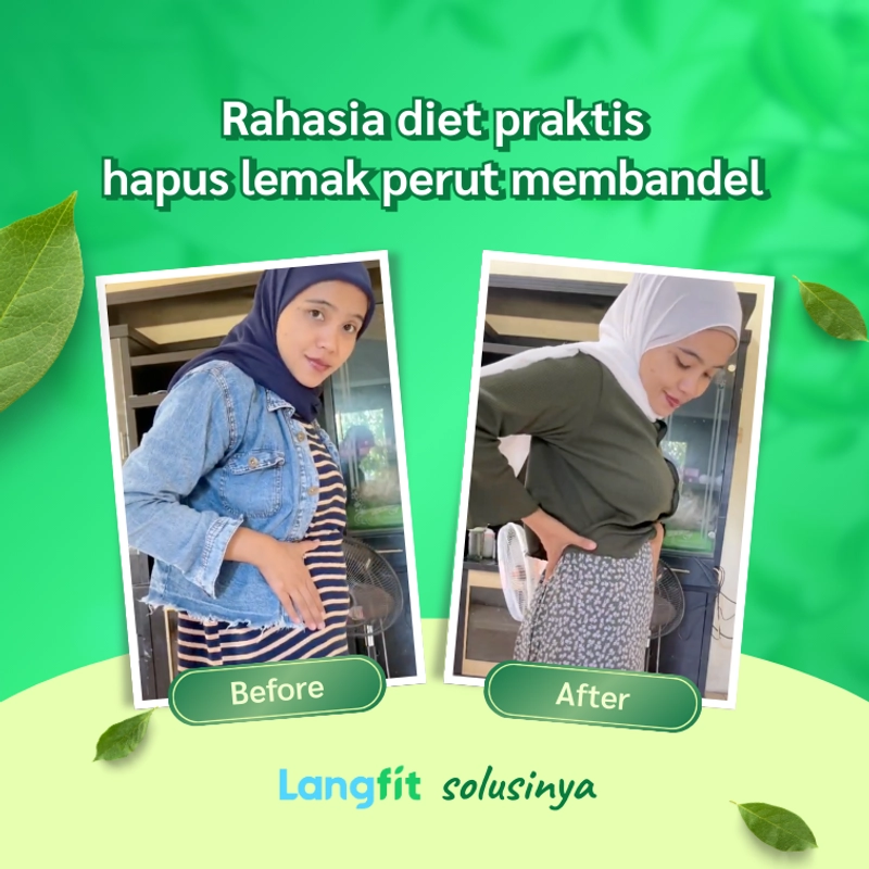 Product image Langfit - Bundling 3pcs Deto Pro Cuka Apel + Madu Stevia Probiotik Chia Seed 1 Paket Isi 3 Botol