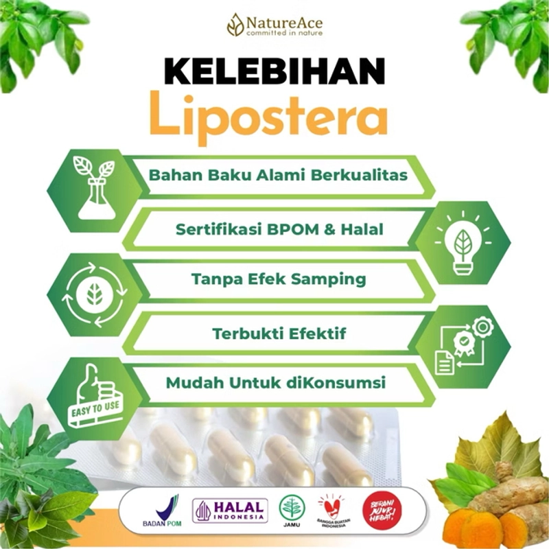 Product image Nature Ace - Lipostera 30 Kapsul
