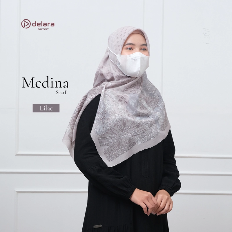 Product image SCARF MOTIF MEDINA 110 110x110cm LILAC