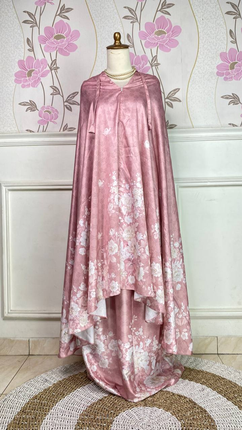 Product image Milyarda Hijab Official - Mukena Aisya Silk Premium All Size Dusty Pink