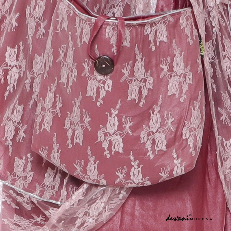 Product image Dewani - Jasmine Premium Lace Magenta 123x133 magenta