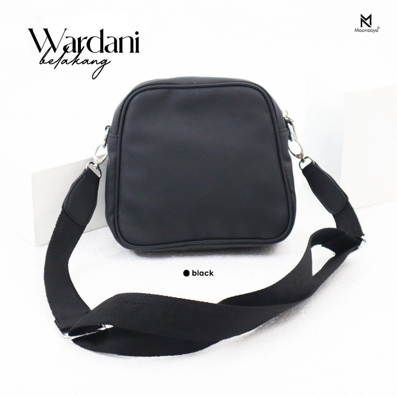 Product image Fashopid - MOONZAYA TAS SELEMPANG WANITA WARDANI BAG ALL BLACK