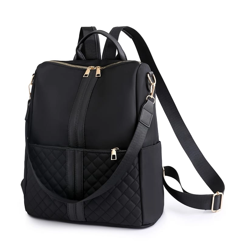 Product image Alcaff - Tas Ransel Kejora Tas ransel dan Bahu Wanita Terbaru Bordir 24x13x27 Hitam