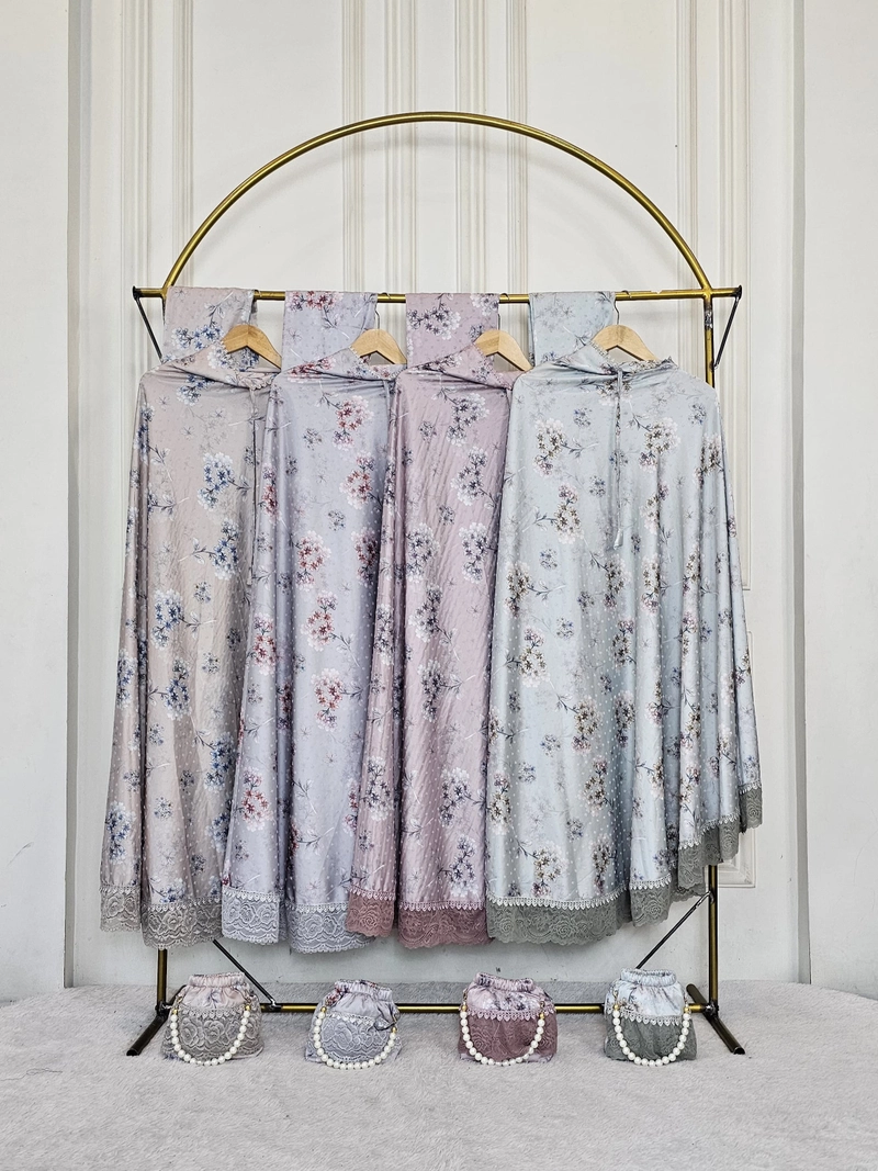 Product image SRIAYU COLLECTION - MUKENA SAZILLA ARMANY URAGIRI ALL SIZE MOTIF 1