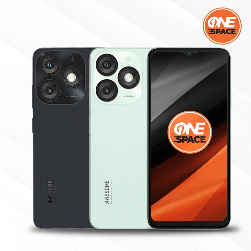 Product image One Space - iTel A50 3/64GB RAM 3 ROM 64 GB 3GB 64GB HP Android 3/64GB Black