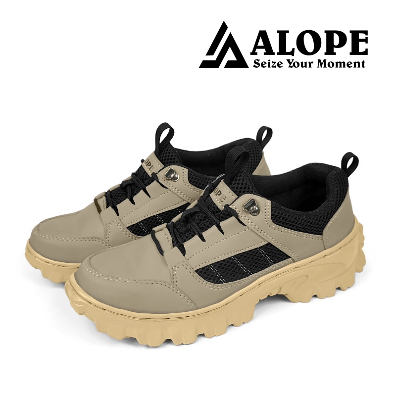 Product image ALOPE OFFICIAL - ALOPE - SEPATU DIZON UJUNG BESI ANTI LICIN 39 cream