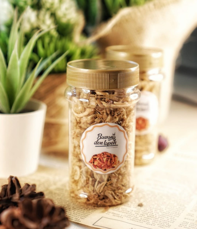 Rendang Den Lapeh - Bawang Goreng Merah Asli Tanpa Pengawe Food Premium 50 Bawang