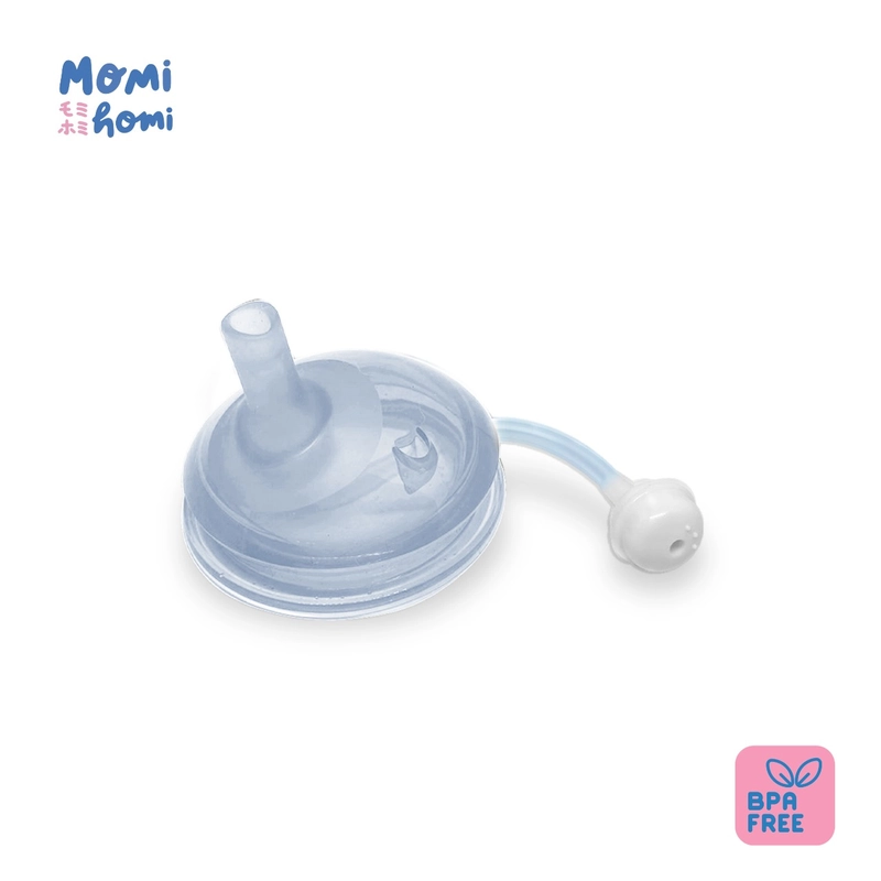 Product image MOMI HOMI - S05 Nipple Dot Pengganti Wide Neck 1 Lubang / 2 Lubang / 3 Lubang Dot Sendok Sedotan 1 Lubang 0-3 M Clear