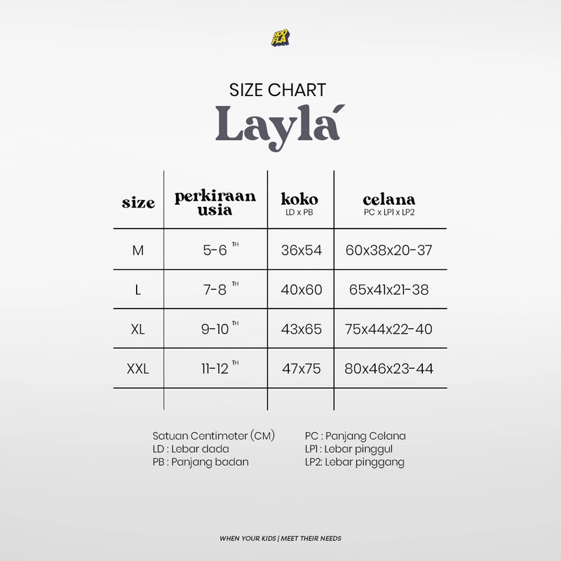 Product image Setelan anak perempuan Simple Ethnic Layla M Brown