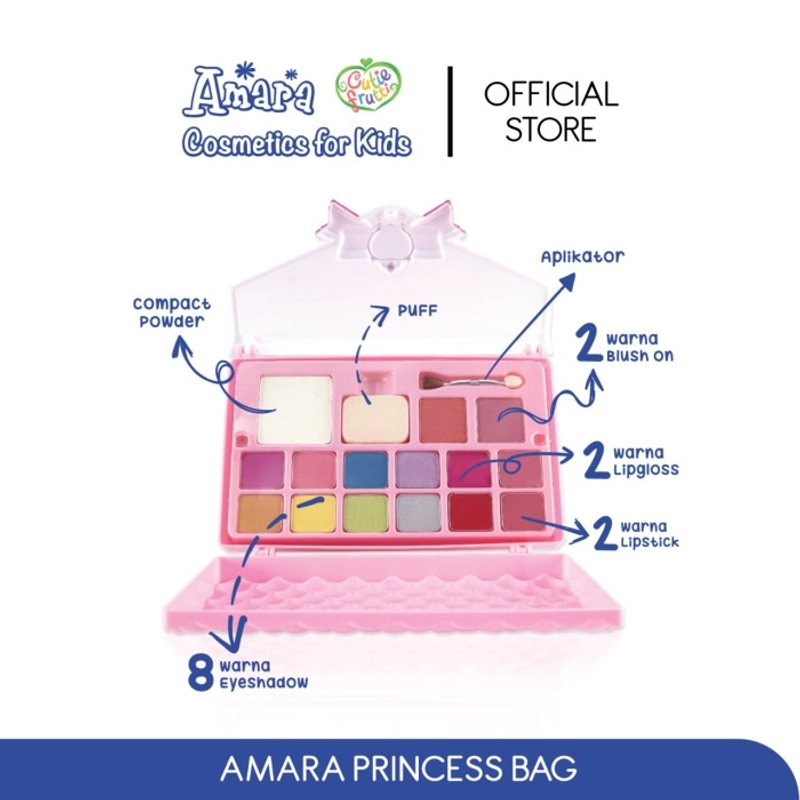 Product image Purbasari - AMARA PRINCESS BAG MAKE UP KIT BAG 05 Beauty Bag