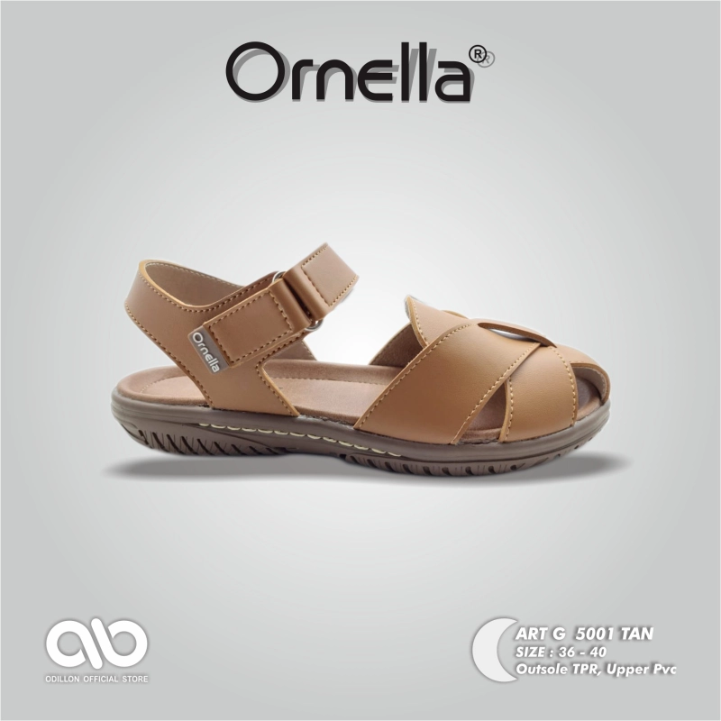 Product image Odillon - Ornella - G 5001 / Sepatu Sandal Wanita Casual 37 TAN