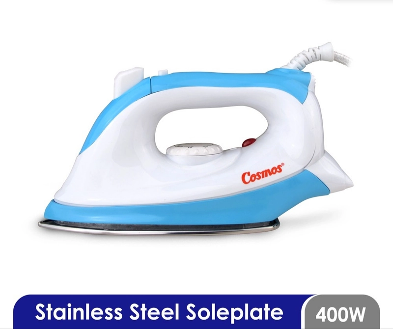 Product image Cosmos - Setrika Stainless Soleplate With Jetspray Cis 438 CIS 438 White Blue 