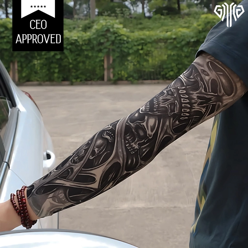 Product image GAWUNG - Manset Tato Premium Tatto Sarung Lengan Tangan ANTPQ dewasa varian 1