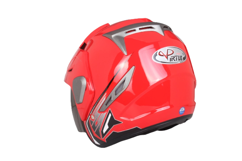 Product image KJU - Helm Virtue Red Gloss M Merah