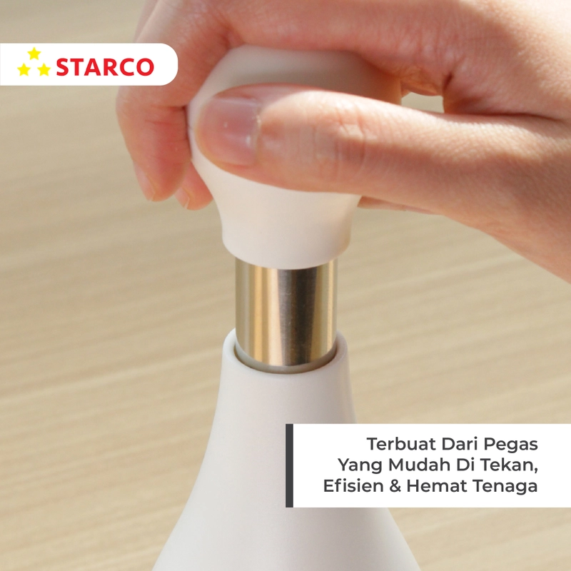 Product image Starco - Starco Manual Chopper Food Chopper Pencacah Penggiling Daging Bowling 300g Putih