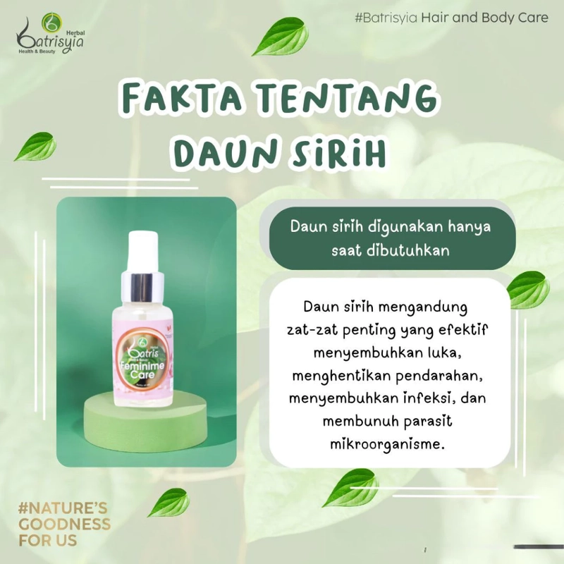 Product image Batrisyia - Feminine Care - Pembersih Area Kewanitaan 60ml Pink