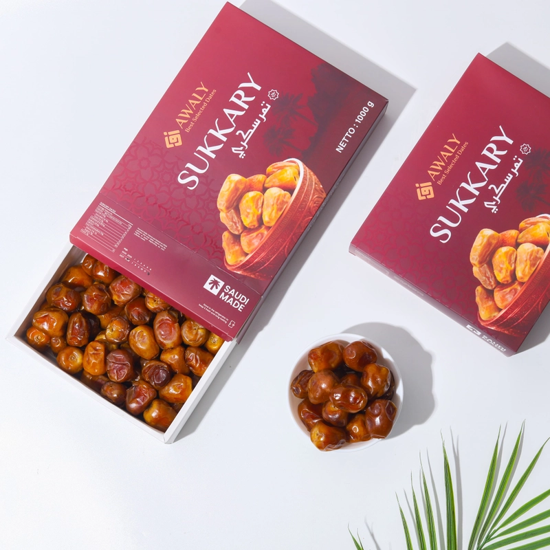 Aliya - Kurma Sukari Awaly Premium 1 Kg 1 Kg Manis