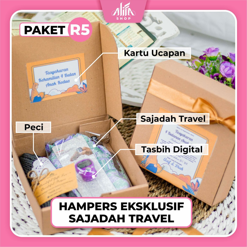 Product image Alifa- HAMPERS EKSKLUSIF PAKET 5 135g R5 Tasyakuran Khitan