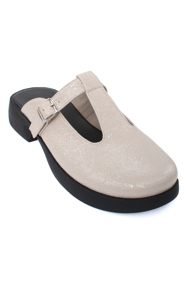 Product image Lebianca - AI 15-01 Sepatu Sendal Wanita Fashion Nyaman Kulit Sintetis 36 KHAKI