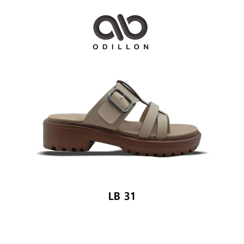 Product image Odillon - Odillon - LB 31 / Sandal Jepit Wanita Casual 40 KHAKI