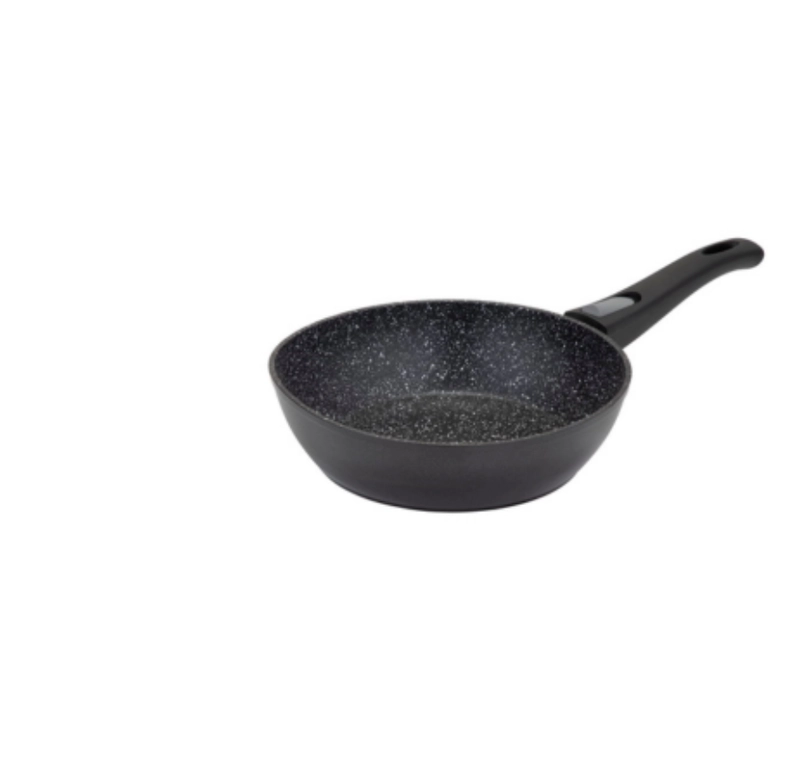 Product image KJU - RESTO ALUMINIUM DEEP FRYPAN - ARIES - 28CM 28cm Hitam