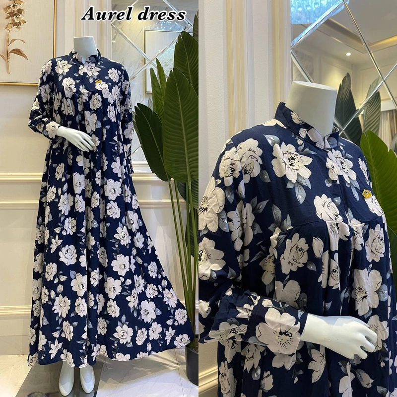 Product image Khisna collection - New drees Aurel tewas free pin Allsize Navy