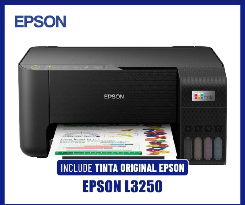 Product image Rizki Electronics - PRINTER EPSON l3250 NEW ECO TANK PRINT SCAN COPY WIFI L3250 hitam