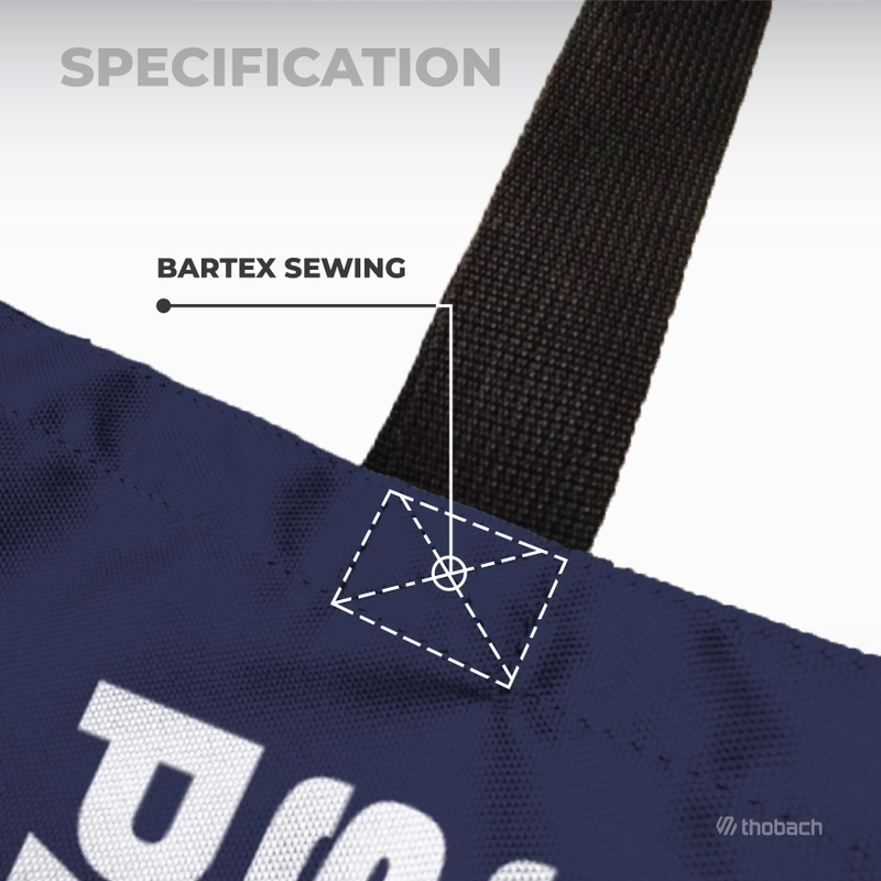 Product image Thobach official - THOBACH Tote Bag Cordura STAY ON THE STRAIGHT PATH Warna Army