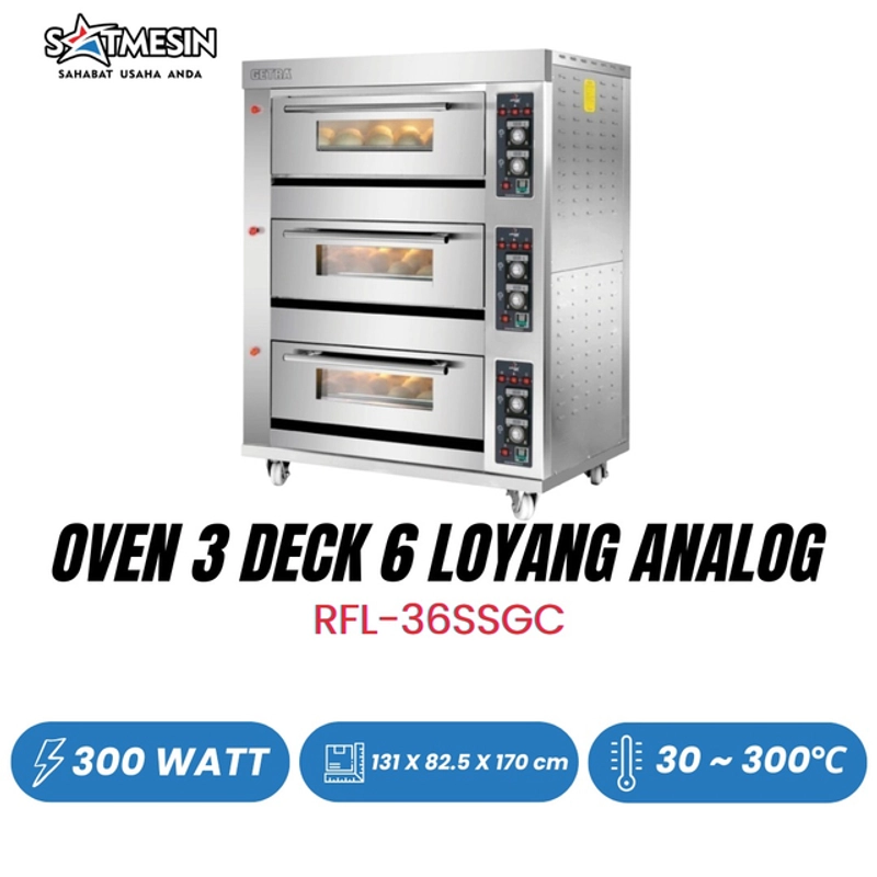 Product image SATMESIN - RFL36SSGC GETRA 3 DECK 6 LOYANG STANDAR RFL36SSGC