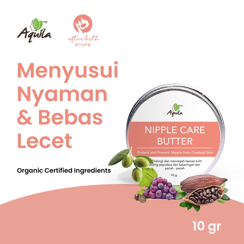 Product image Aquila Herb - Aquila Nipple Care Butter/Nursing Butter/Mencegah dan Mengurangi Lecet Puting 10gr all skin type