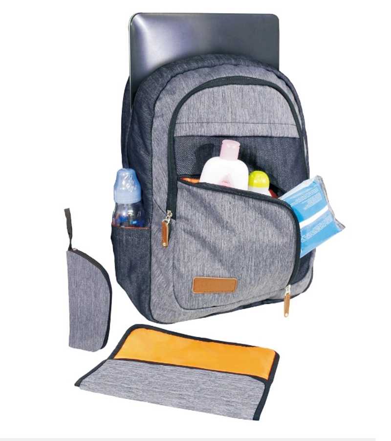 Product image SNOBBY BABY - SBP2614 TAS RANSEL PRIA ARRON BACKPACK Tas besar Abu Gelap