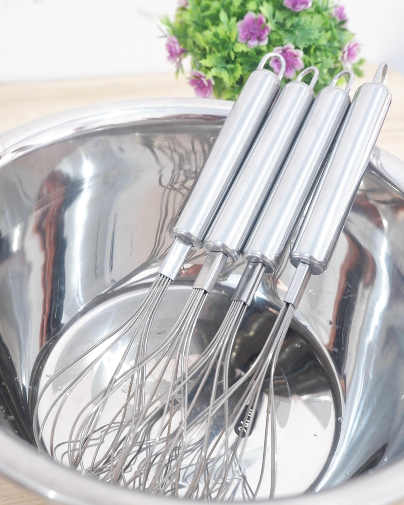 Product image Mumtazqu Store - Alat kocokan adonan kue alat kocokan telur stainless steel Kecil stainless steel