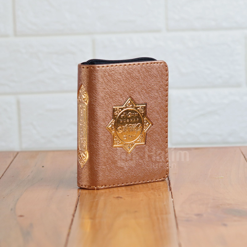 Product image Halim Quran - MUSHAF AL QURAN AL WAFA A7 TSUMUN RESLETING #NEWCOVER Hitam QURAN + NAMA