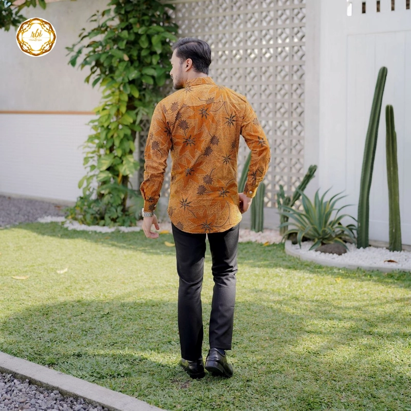 Product image Rambe Batik Indonesia - Batik Couple Casual Muda dan Sporty Full Katun Prima Bisa Beli Pisah M Kemeja Saja