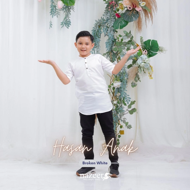 Product image Modesee - Kemko Hasan Anak 2 Broken White