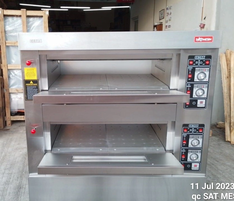 Product image SATMESIN - RFL-24SSGC MODENA OVEN 2 DECK 4 LOYANG STANDAR RFL-24SSGC