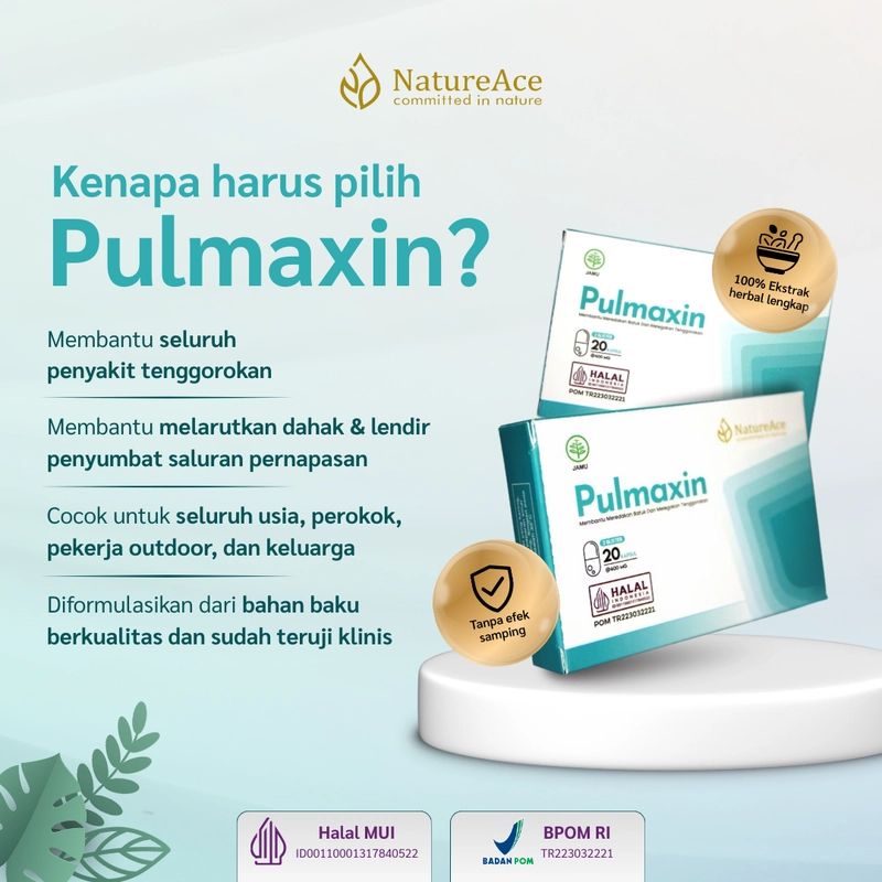 Product image Nature Ace - Pulmaxin 20 Kapsul
