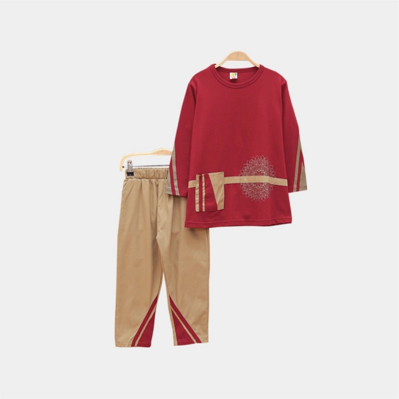 Product image Setelan anak perempuan Simple Ethnic Layla XL Maroon