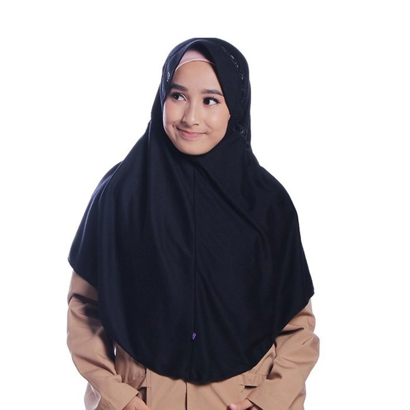 Product image Rabbani - Kerudung Sekolah Instan Innova LX S Black