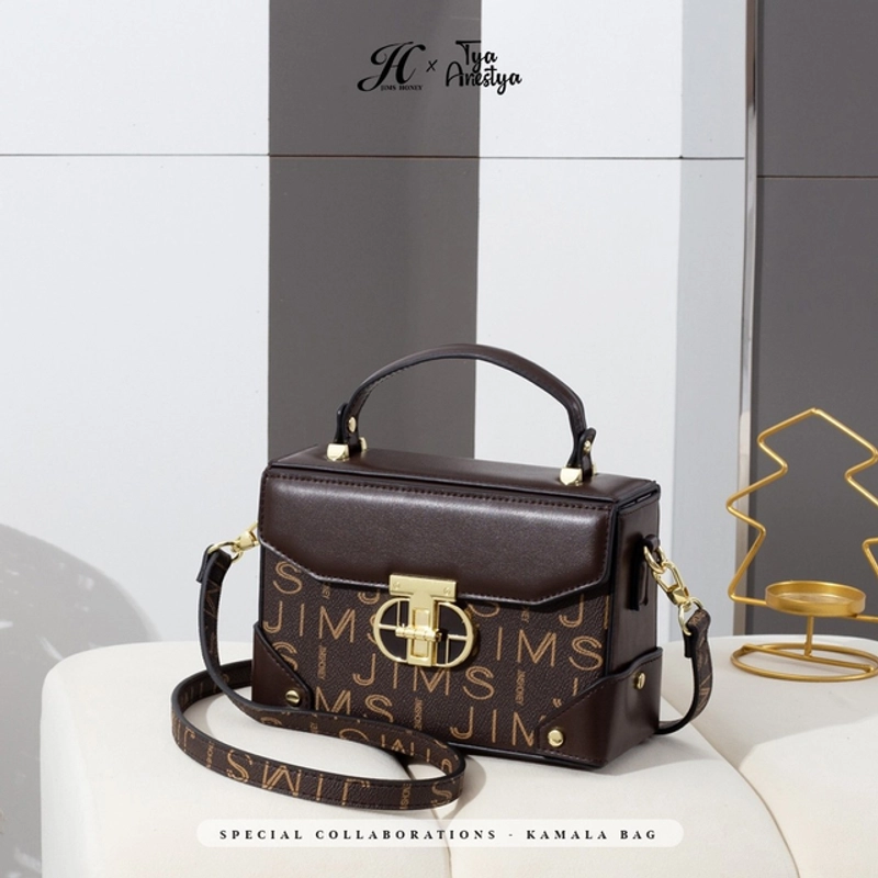Product image JIMSHONEY SUKABUMI - Kamala Bag Original LC-7071 Allsize Dark Brown