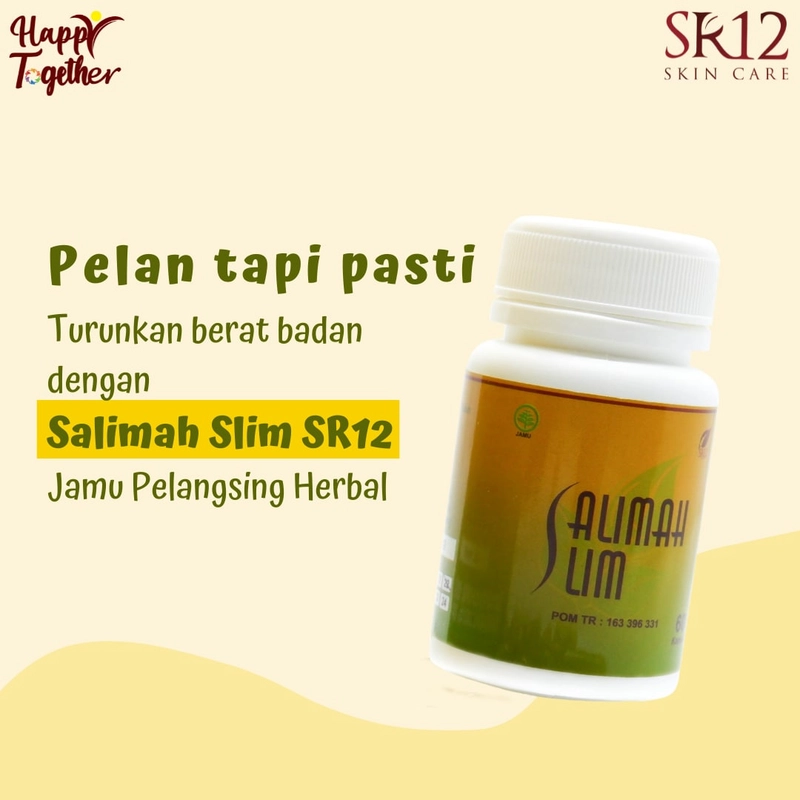 Product image SR12 Salimah Slim Salusi Diet Tanpa Efek Samping 60 Kapsul Salimah
