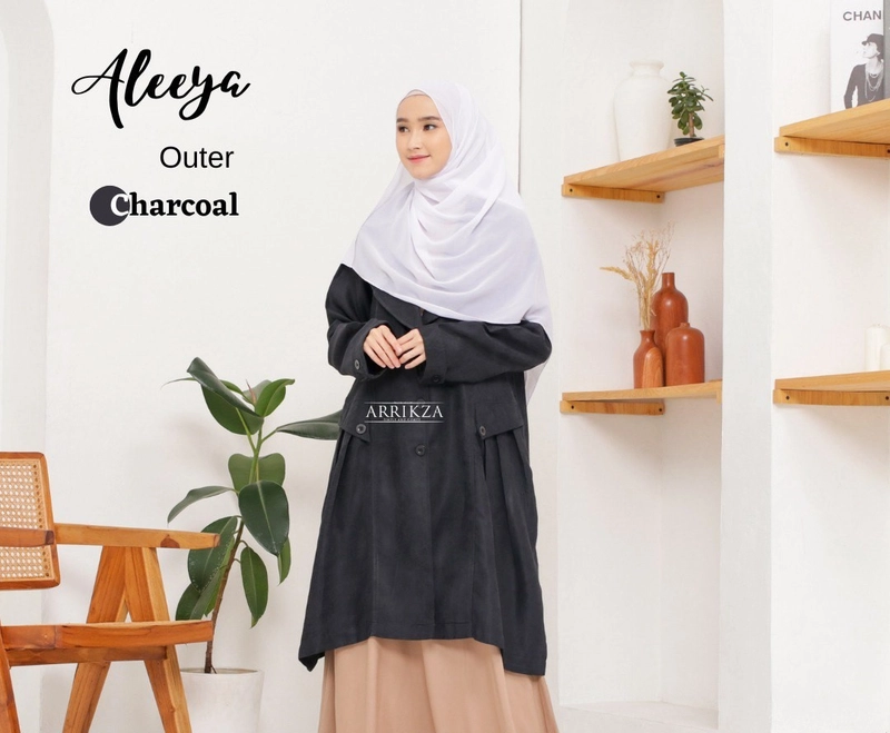 Product image Arrikza - Outer Aleeya by Arrikza Charcoal S Charcoal