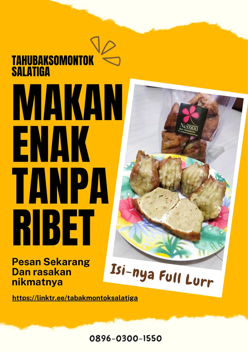 Product image TaBak Montok Salatiga - Frozen Tahu Bakso Isi 5 Pcs Ayam
